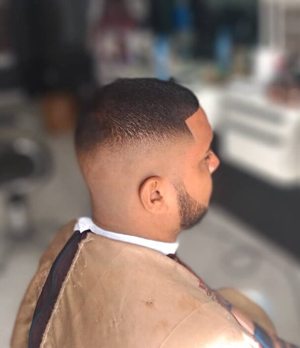 Corte Degradê com barba